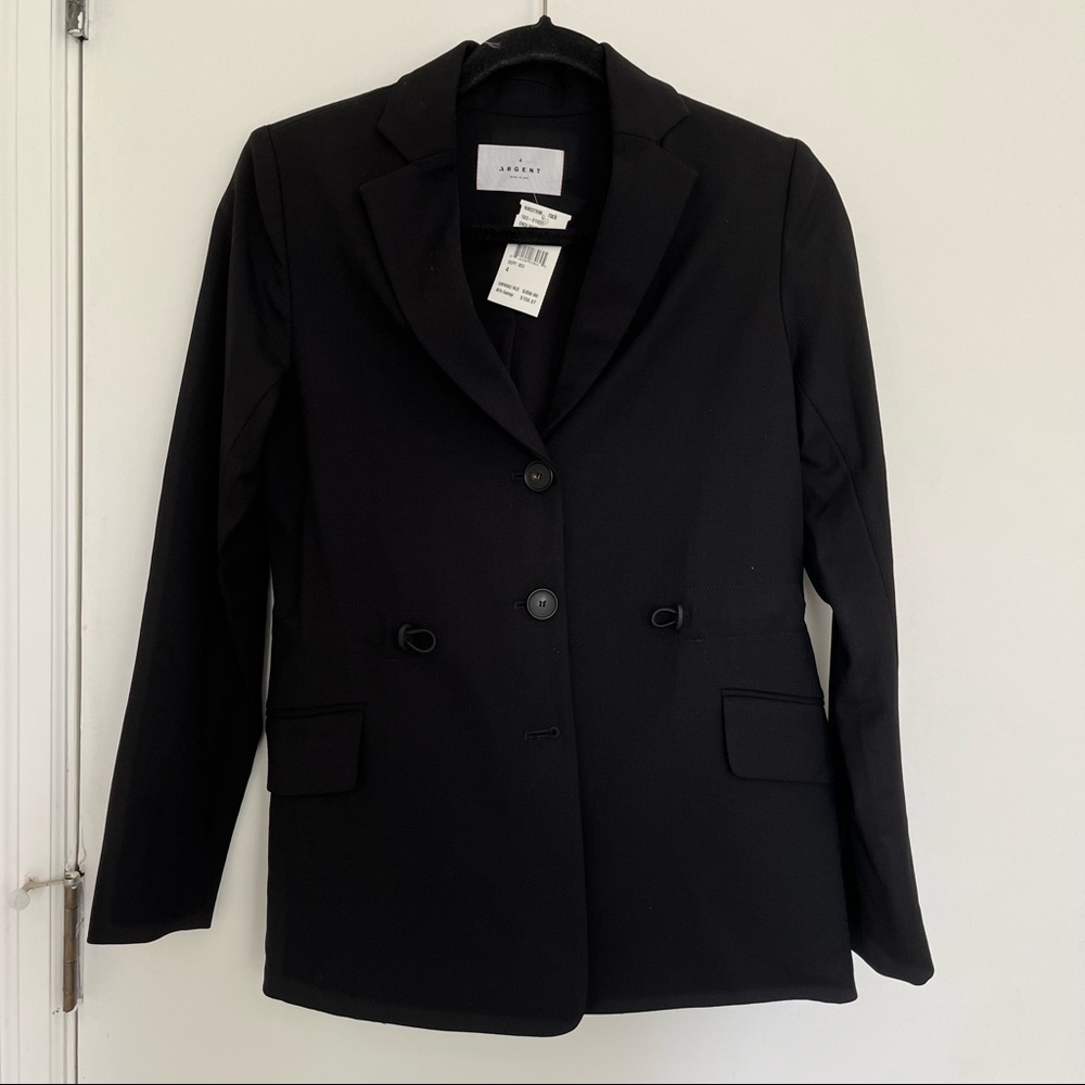 ARGENT Cinch Waist Blazer size 4